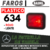 LENTE DE FARO - BAIML - 634 - ROJO - ( PLASTICO )