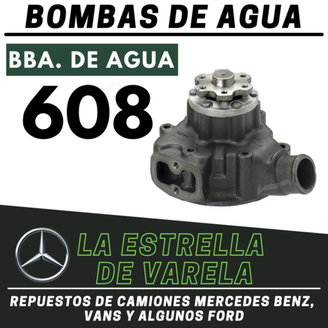 BOMBA DE AGUA - 608