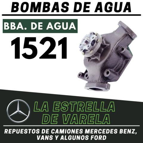 BOMBA DE AGUA - 1521