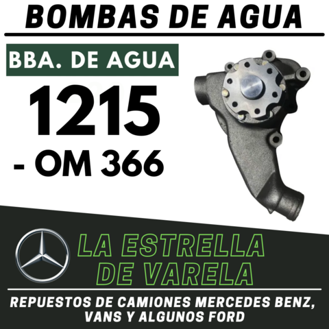 BOMBAS DE AGUA - 1215 - OM 366