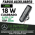 FARO RECTANGULAR 6 LEDS - 18 WATTS (6 LED X 3 WATTS)