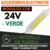 LED MODULO COB - VERDE - 24V