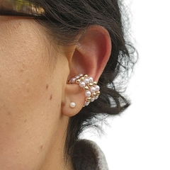 Earcuff perlas