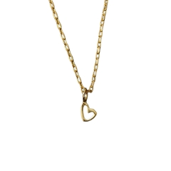 Collar con dije silueta corazón - comprar en línea