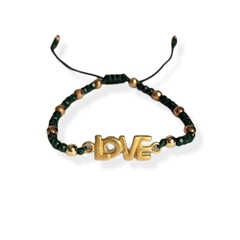 Pulsera cristales Love