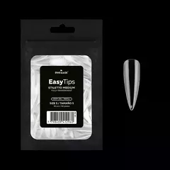 Easy Tip - Stiletto Medium - Size 5 Refill Pink Mask