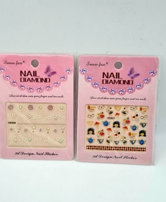 Stickers con Strass Nail Diamond