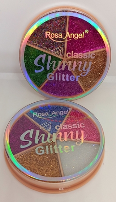 Sombra Glitter Rosa Angel