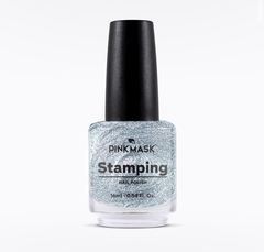 Esmalte para Stamping Plateado Pink Mask