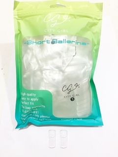 Bolsa de Tips Soft Gel Pre limados 600Pcs City Girl (Ballerina cortos y Almendra)