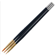 Pincel Liner x3 Negro (6513)