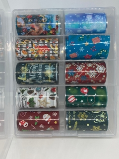 Papel Foil Navideño x10