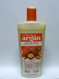 Baño de crema con aceite de Argán / Nutriplus