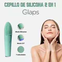 Cepillo de silicona 2 en 1 Glaps