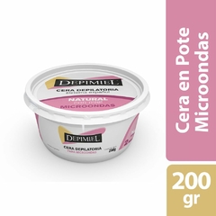 DEPIMIEL Cera En Pote Para Microondas Natural x 200gr