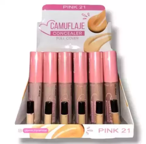 Corrector de ojeras CAMUFLAJE (458917) PINK 21