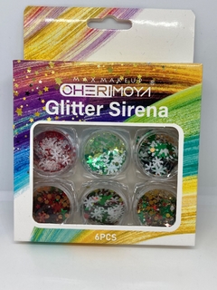 Glitter Sirena Cherimoya (6 Unidades) - comprar online