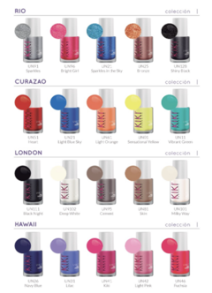 Esmaltes UTC Tradicionales KIKI con Tratamiento x 11 Ml - comprar online