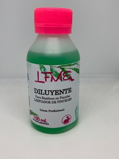 Diluyente Limpiador de Pinceles LFME 120ml