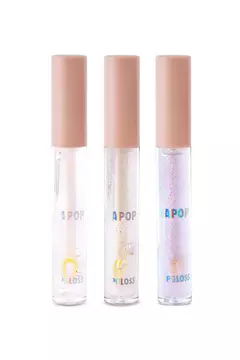 Lip Gloss Transparente/ con Glitter Dapop - comprar online