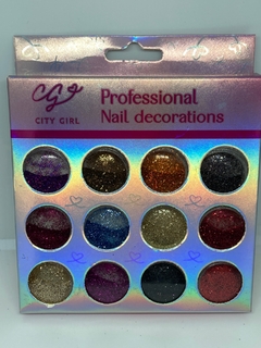 Glitter City Girl 12 Unidades - Insumos Beauty Full