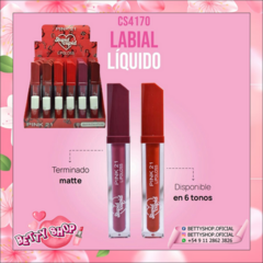 Labial Líquido Stupid Cupid Pink21 (CS4170)