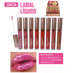 Lip Gloss Sparkles Pink 21