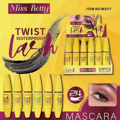 Mascara Pestañas Lash Twist Waterproof Miss Betty