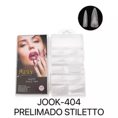 MELY TIPS SOFT GEL PRELIMADO STILETTO 100PCS JOOK-404