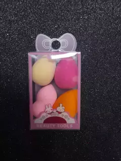 Mini Esponjas de Maquillaje x4 (0206)