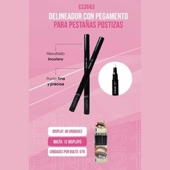 Pegamento Delineador Para Pestañas Postizas De Pink 21 Magic