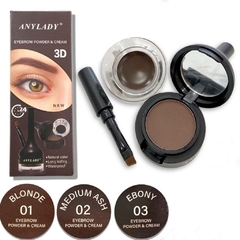 Sombra y Crema Para Cejas (Anylady) 24hs