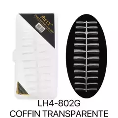 Tips Coffin Transparente MELY 240pcs (LH4-802G)