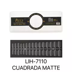 Tips Cuadrada Matte Mely 300pcs (LIH-7110)