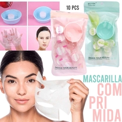 Mascarilla Facial Comprimida x 10 Uds