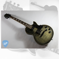 EPIPHONE LES PAUL Standard Limited Custom Shop Trans Black Guitarra Electrica - comprar online