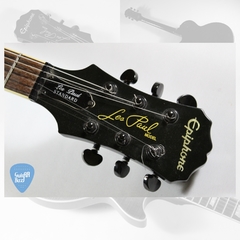 Imagen de EPIPHONE LES PAUL Standard Limited Custom Shop Trans Black Guitarra Electrica