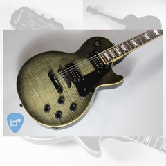 EPIPHONE LES PAUL Standard Limited Custom Shop Trans Black Guitarra Electrica - tienda online