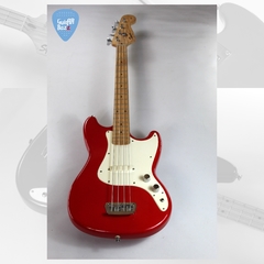 SQUIER by FENDER Bronco Bass Affinity Series Bajo Torino Red escala corta - GuitarBazar