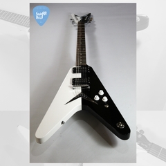 DEAN MICHAEL SCHENKER MS STD Flying V Black&White Guitarra Electrica en internet