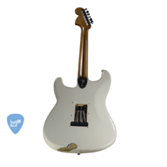 FENDER CLASSIC SERIES 70S STRATOCASTER OLYMPIC WHITE MEXICO GUITARRA ELECTRICA - tienda online