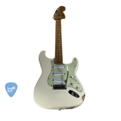 FENDER CLASSIC SERIES 70S STRATOCASTER OLYMPIC WHITE MEXICO GUITARRA ELECTRICA - GuitarBazar