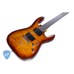 SCHECTER DIAMOND SERIES C6-PLUS HARDTAIL STRATOCASTER FLAME 2017 - tienda online