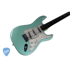 SQUIER BY FENDER STRATOCASTER VINTAGE MODIFIED 60s GUITARRA SURF GREEN GUITARRA - GuitarBazar