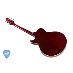 SAMICK LR3 ROYALE CHERRY GREG BENNETT GUITARRA 335 ELECTRICA CORDAL + MIC GOTOH - comprar online