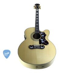 Imagen de EPIPHONE EJ-200SCE GUITARRA ELECTROACUSTICA FISHMAN STEREO