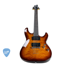 SCHECTER DIAMOND SERIES C6-PLUS HARDTAIL STRATOCASTER FLAME 2017 - comprar online