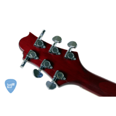 SAMICK LR3 ROYALE CHERRY GREG BENNETT GUITARRA 335 ELECTRICA CORDAL + MIC GOTOH - tienda online