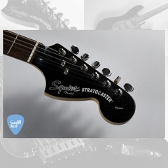 SQUIER by Fender Stratocaster Standard Series Black Mirror Indonesia 2008 Guitarra Eléctrica