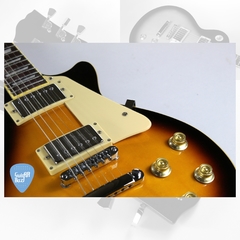 SX LES PAUL Standard EE3 Series Vintage Sunburst Guitarra Electrica Set Neck - tienda online